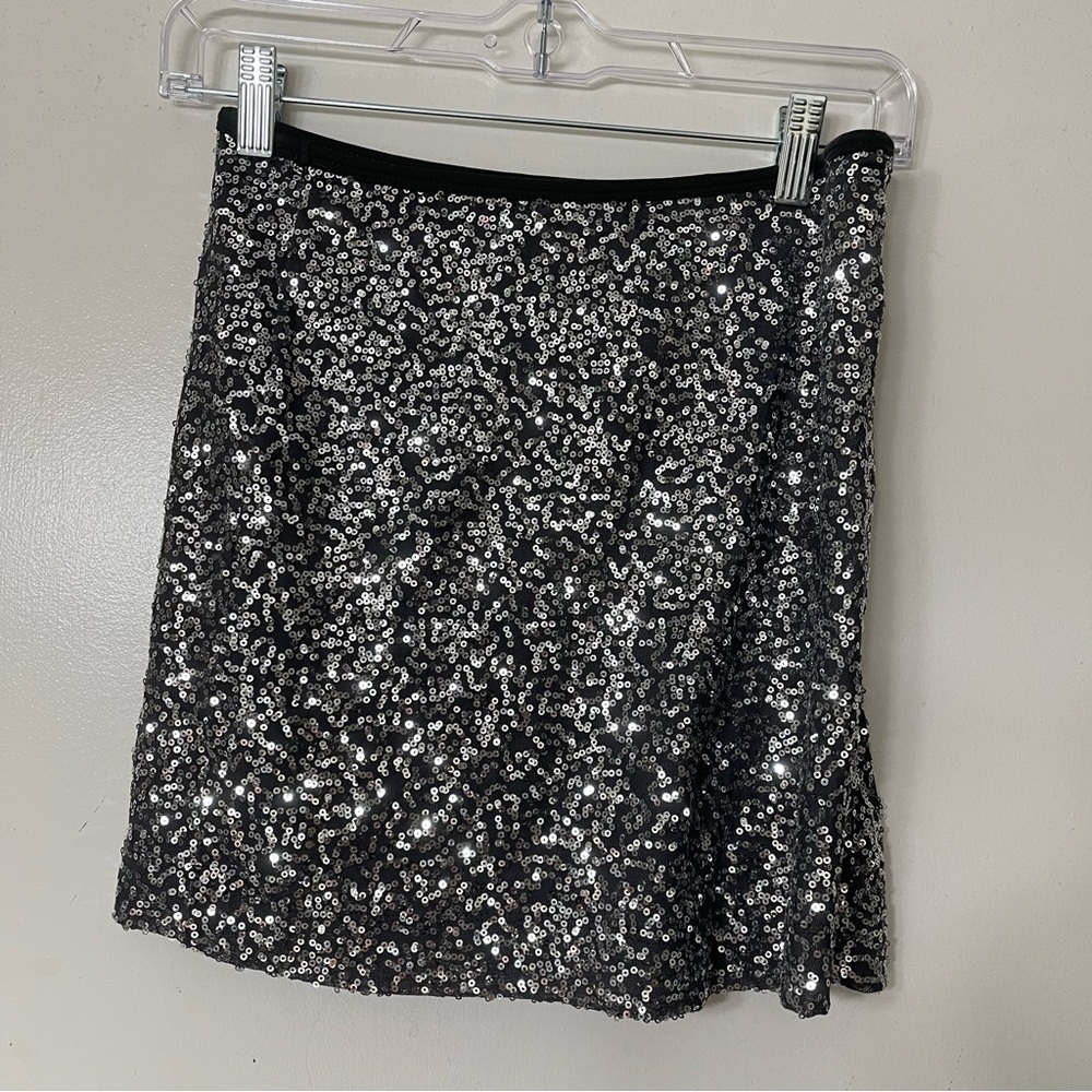 Y2K Wet Seal Sequined Mini Skirt - Picture 3 of 6